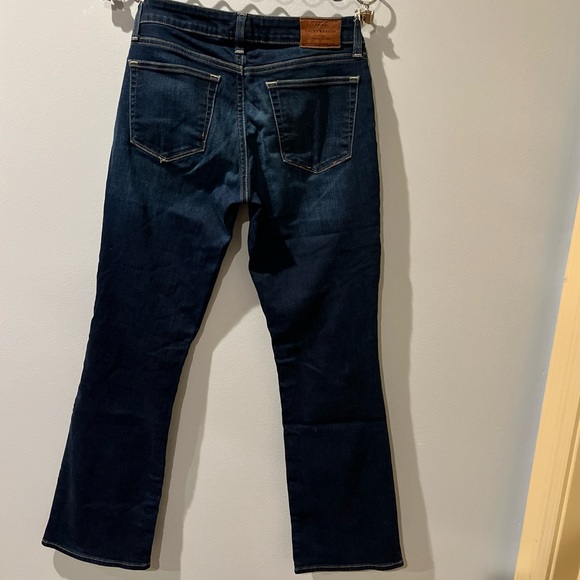 Lucky Brand Orta Premium 2/26A Brooke Legging Distressed Dark Wash Skinny Jeans - Picture 3 of 7